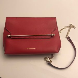 Strathberry Stylist Crossbody Bag - Ruby